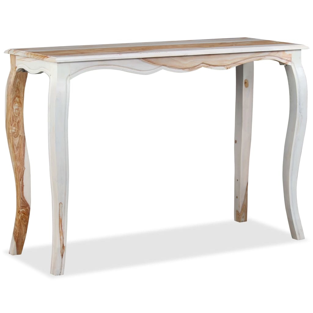VidaXL Wandtafel 110x40x76 cm massief sheeshamhout
