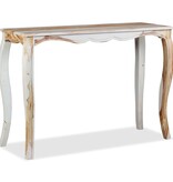 VidaXL Wandtafel 110x40x76 cm massief sheeshamhout