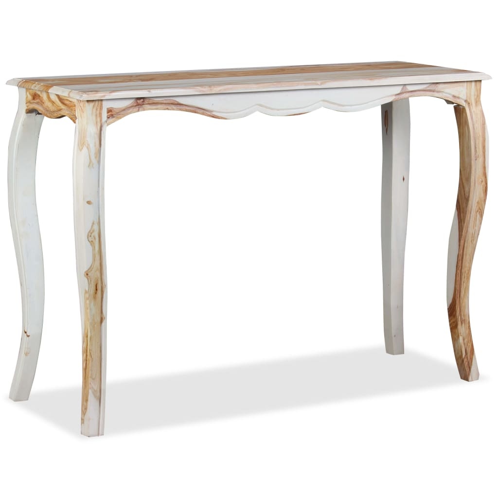 VidaXL Wandtafel 110x40x76 cm massief sheeshamhout