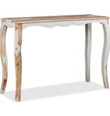 VidaXL Wandtafel 110x40x76 cm massief sheeshamhout