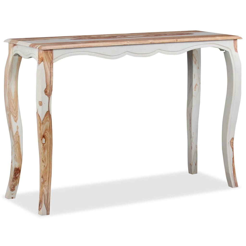 VidaXL Wandtafel 110x40x76 cm massief sheeshamhout