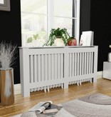 VidaXL Radiatorombouw wit MDF 172 cm