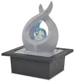 VidaXL Binnenfontein met LED-verlichting polyresin