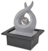 VidaXL Binnenfontein met LED-verlichting polyresin