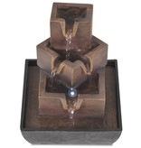 VidaXL Binnenfontein met LED-verlichting polyresin