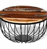 VidaXL Salontafel massief gerecycled hout