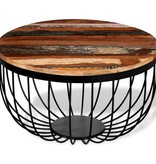 VidaXL Salontafel massief gerecycled hout