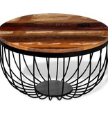 VidaXL Salontafel massief gerecycled hout