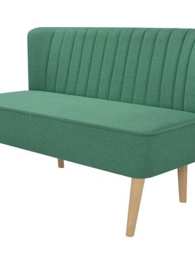 VidaXL Bank groen 117x55,5x77 cm stof