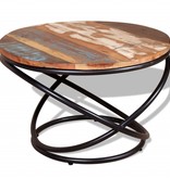 VidaXL Salontafel 60x60x40 cm massief gerecycled hout