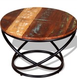 VidaXL Salontafel 60x60x40 cm massief gerecycled hout