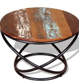 VidaXL Salontafel 60x60x40 cm massief gerecycled hout