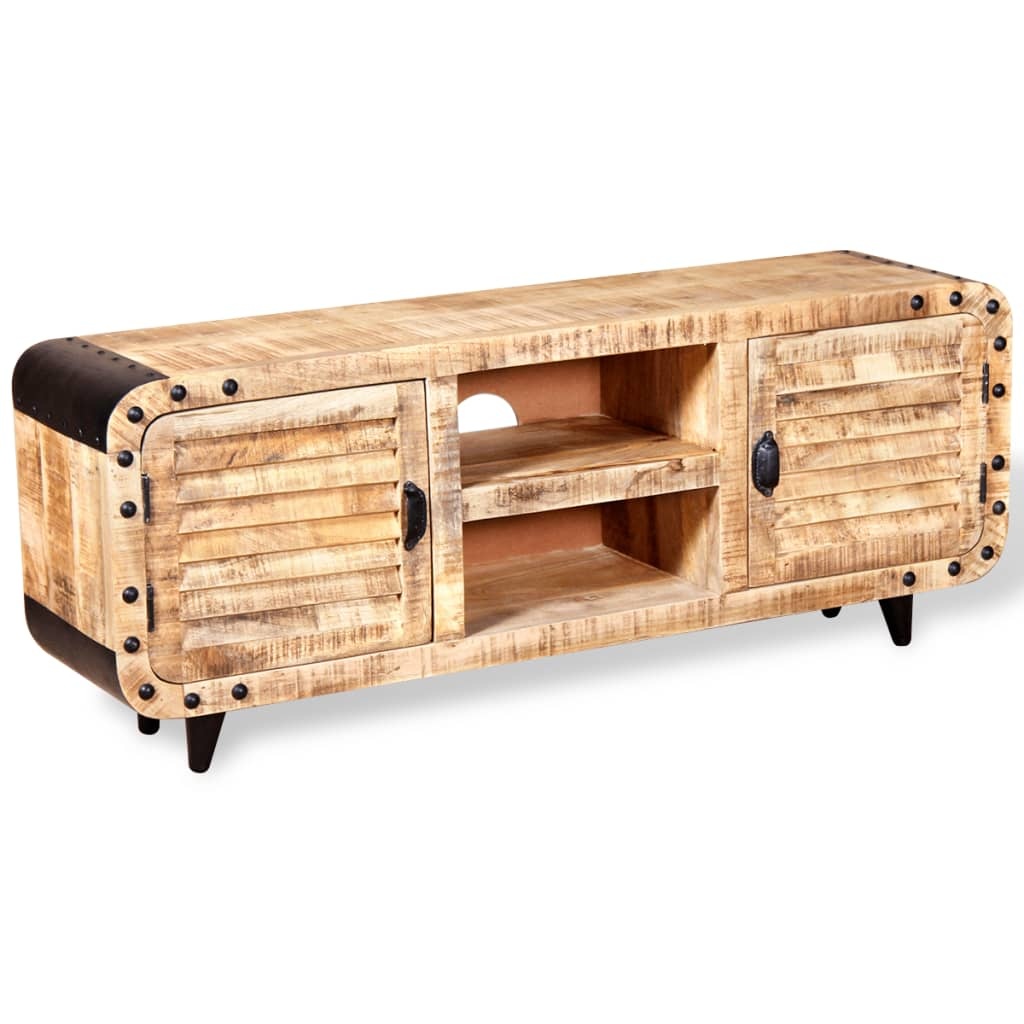 vidaXL Tv-meubel 120x30x50 cm massief mangohout