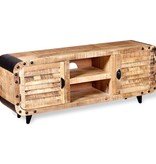 vidaXL Tv-meubel 120x30x50 cm massief mangohout