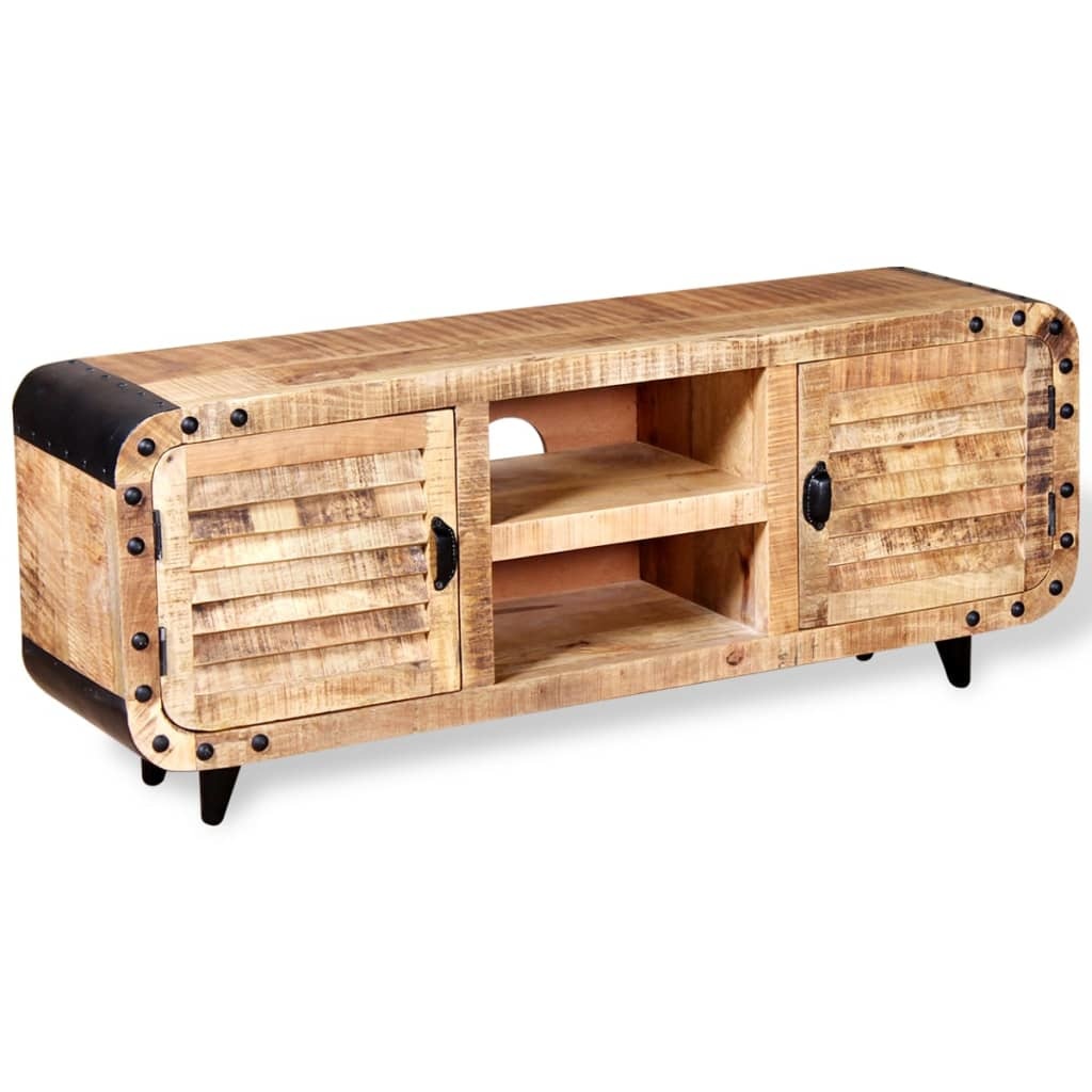 vidaXL Tv-meubel 120x30x50 cm massief mangohout