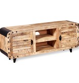 vidaXL Tv-meubel 120x30x50 cm massief mangohout