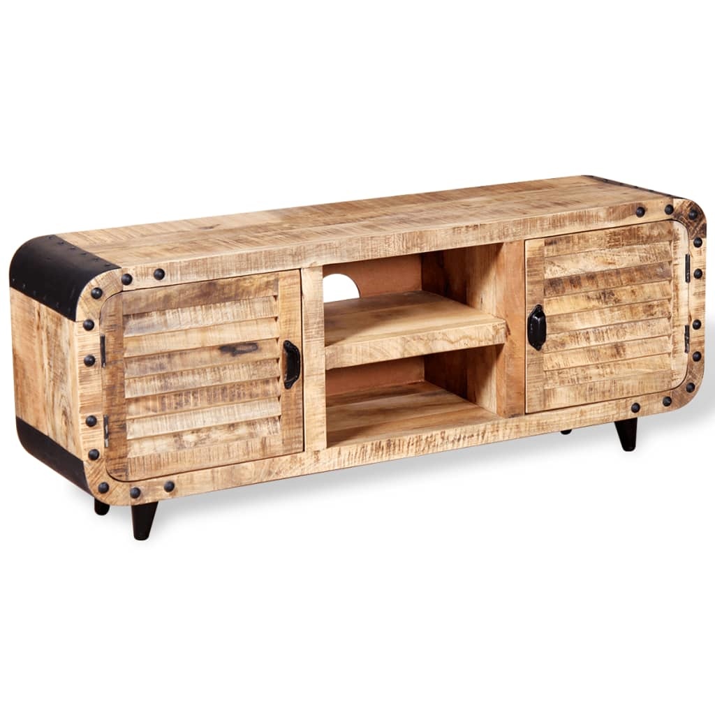 vidaXL Tv-meubel 120x30x50 cm massief mangohout