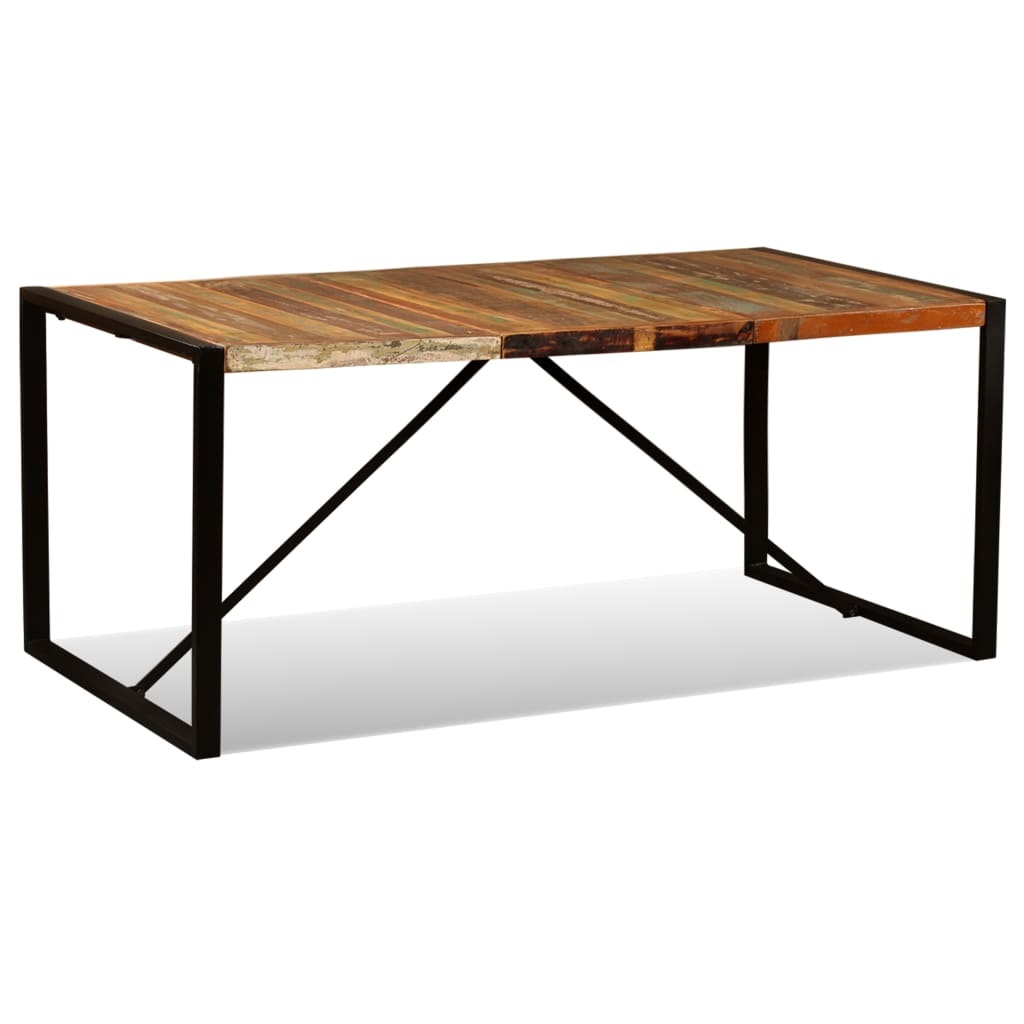 VidaXL Eettafel 180 cm massief gerecycled hout