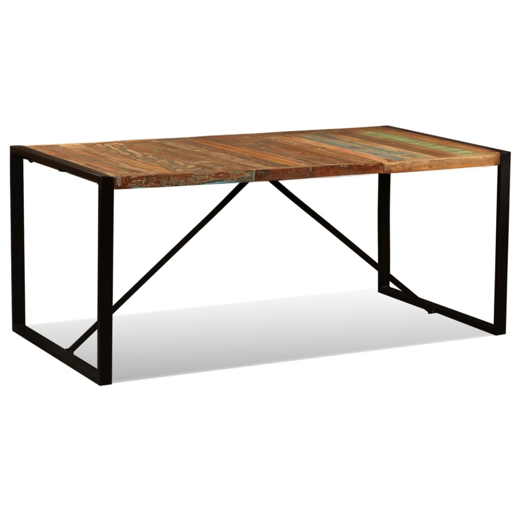 VidaXL Eettafel 180 cm massief gerecycled hout