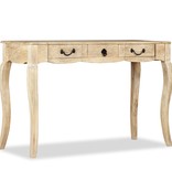 VidaXL Wandtafel 120x50x80 cm massief mangohout