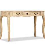 VidaXL Wandtafel 120x50x80 cm massief mangohout