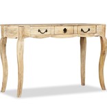 VidaXL Wandtafel 120x50x80 cm massief mangohout