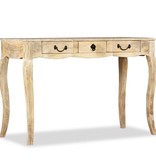 VidaXL Wandtafel 120x50x80 cm massief mangohout