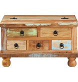 VidaXL Salontafel 70x70x38 cm gerecycled hout