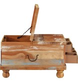 VidaXL Salontafel 70x70x38 cm gerecycled hout