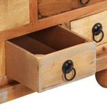 VidaXL Salontafel 70x70x38 cm gerecycled hout