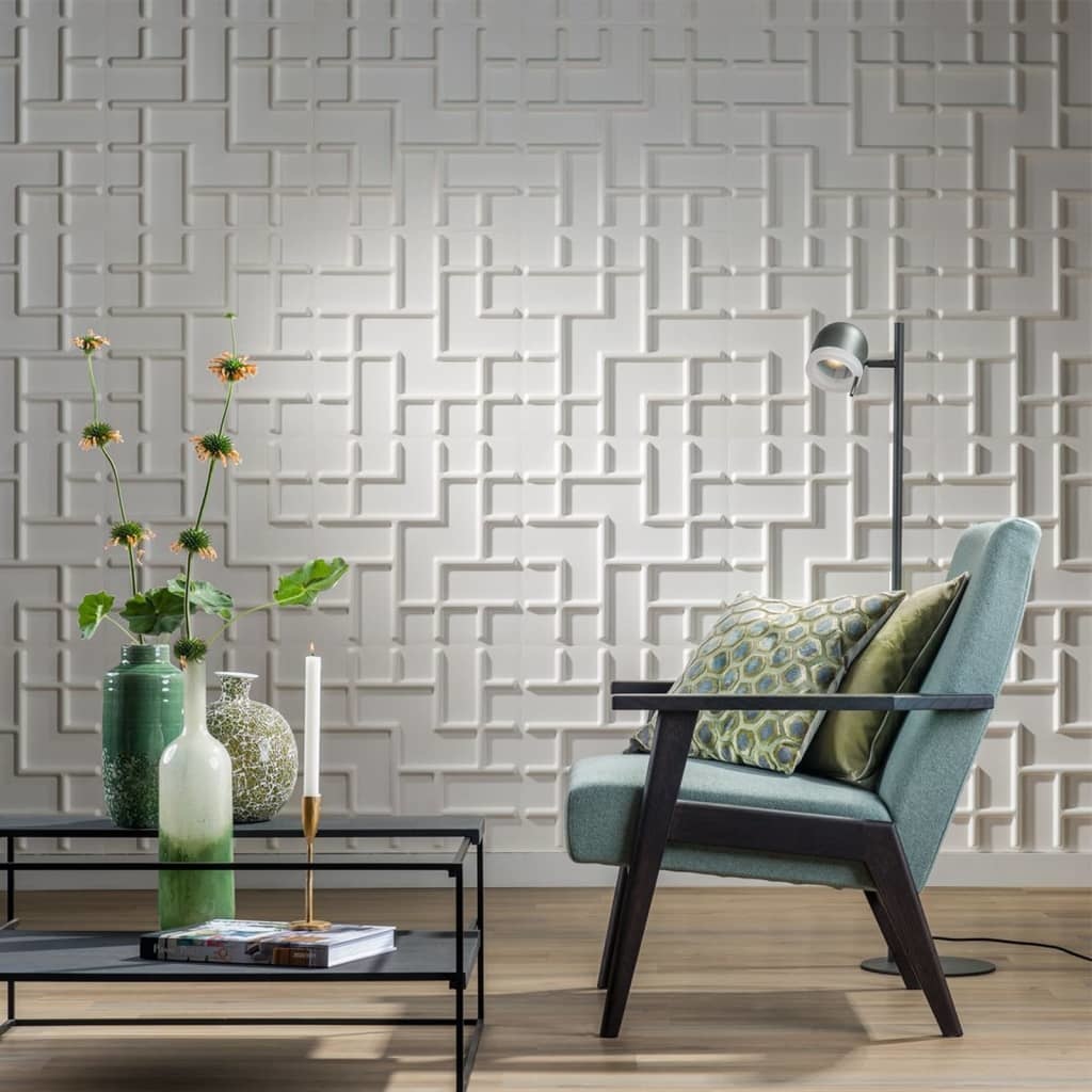 VidaXL 24 st 3D-Wandpanelen GA-WA16 Tetris