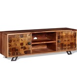 VidaXL Tv-meubel 120x30x40 cm massief sheeshamhout