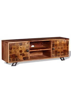 VidaXL Tv-meubel 120x30x40 cm massief sheeshamhout