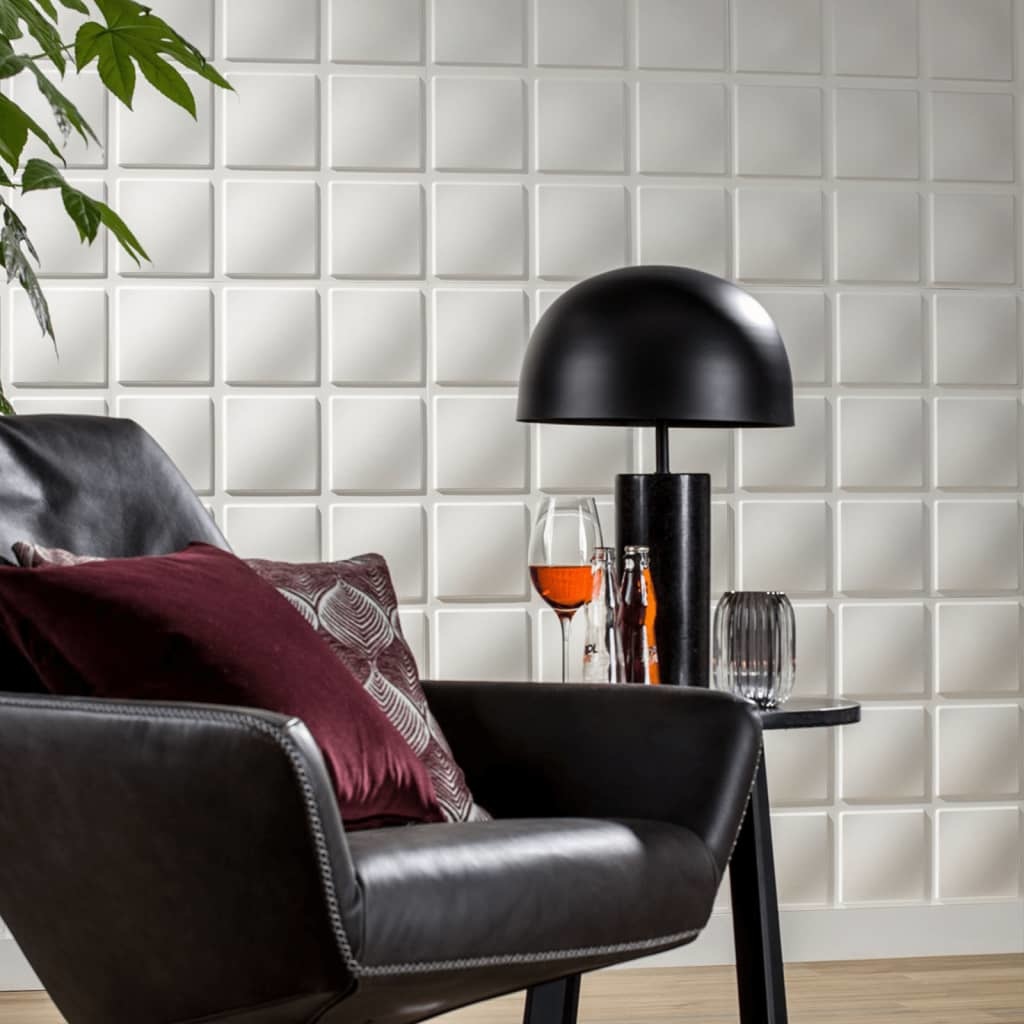 VidaXL 24 st 3D-Wandpanelen GA-WA07 Cubes