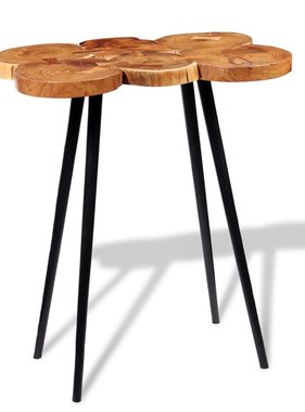 VidaXL Bartafel boomstam 90x60x110 cm massief acaciahout