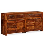 VidaXL Dressoir 160x35x75 cm massief sheeshamhout