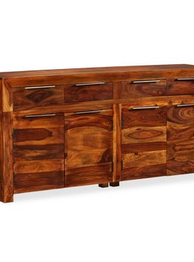 VidaXL Dressoir 160x35x75 cm massief sheeshamhout