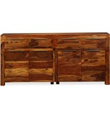 VidaXL Dressoir 160x35x75 cm massief sheeshamhout