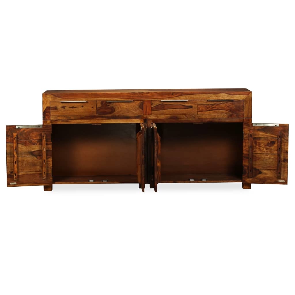 VidaXL Dressoir 160x35x75 cm massief sheeshamhout