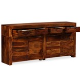VidaXL Dressoir 160x35x75 cm massief sheeshamhout