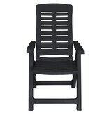 VidaXL 9-delige Tuinset kunststof antraciet