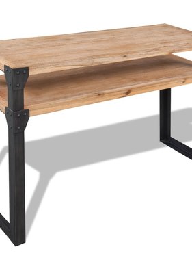 VidaXL Wandtafel 120x40x85 cm massief acaciahout