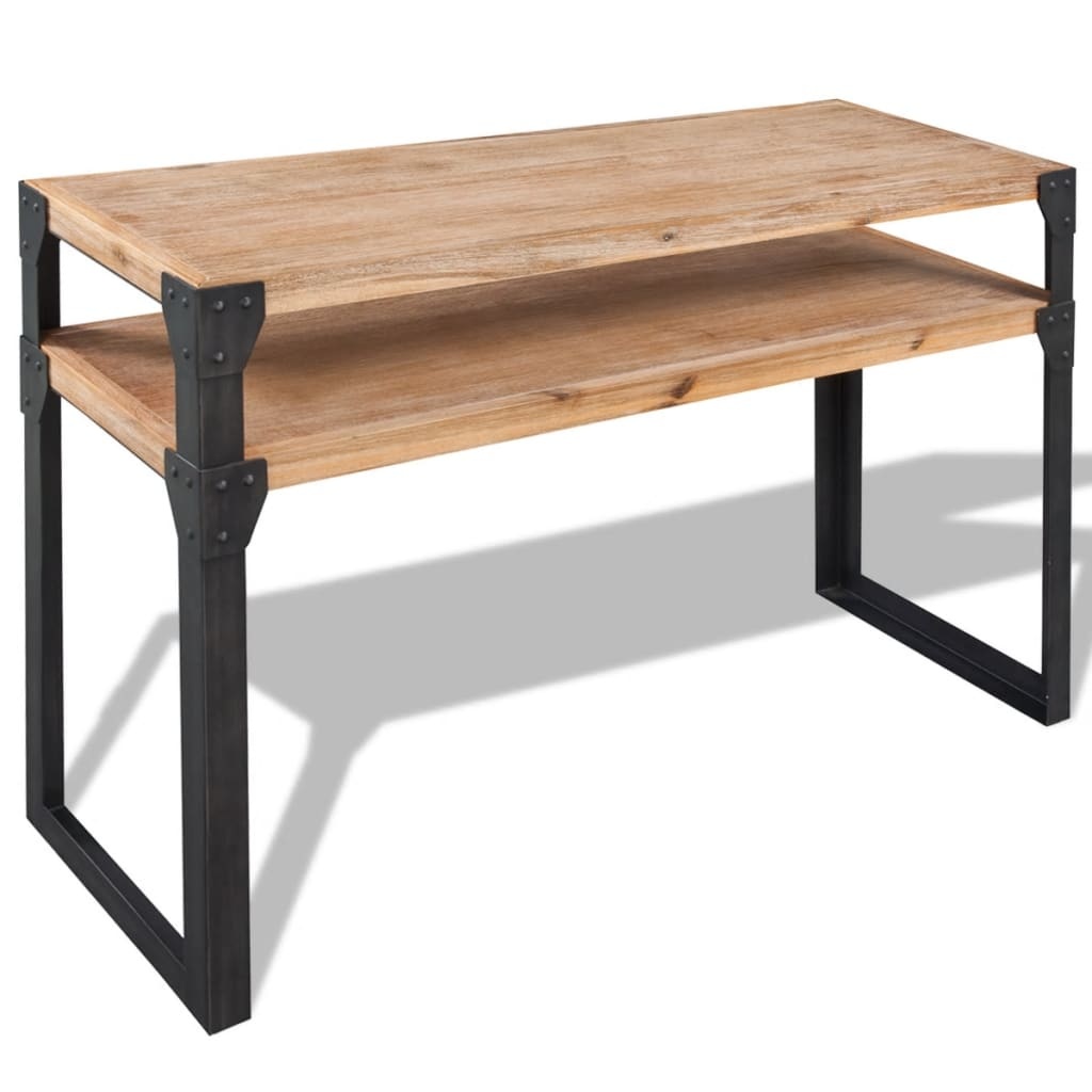 VidaXL Wandtafel 120x40x85 cm massief acaciahout