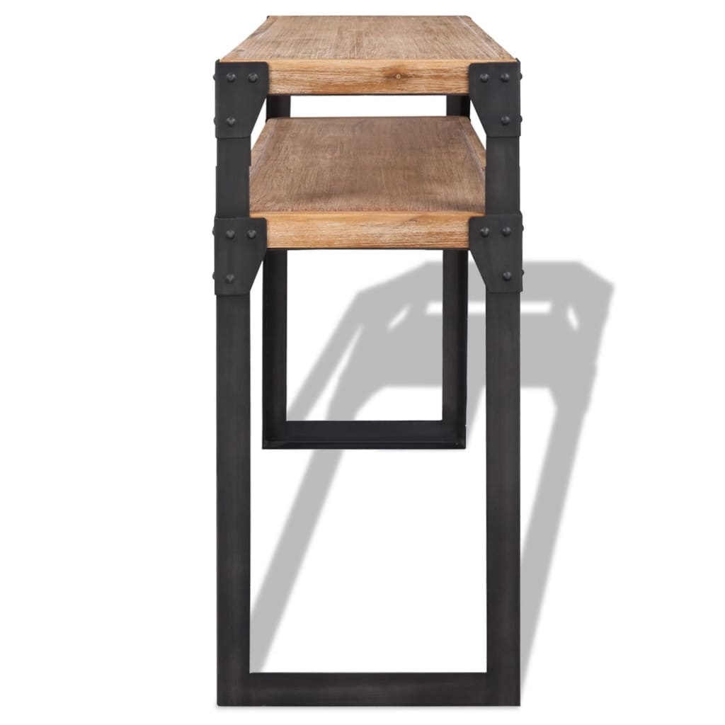 VidaXL Wandtafel 120x40x85 cm massief acaciahout