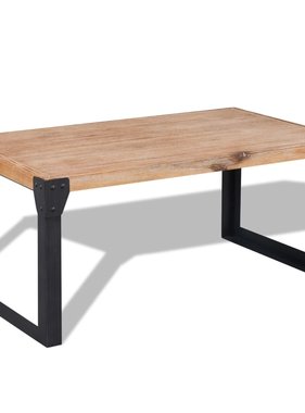 VidaXL Salontafel 100x60x45 cm massief acaciahout