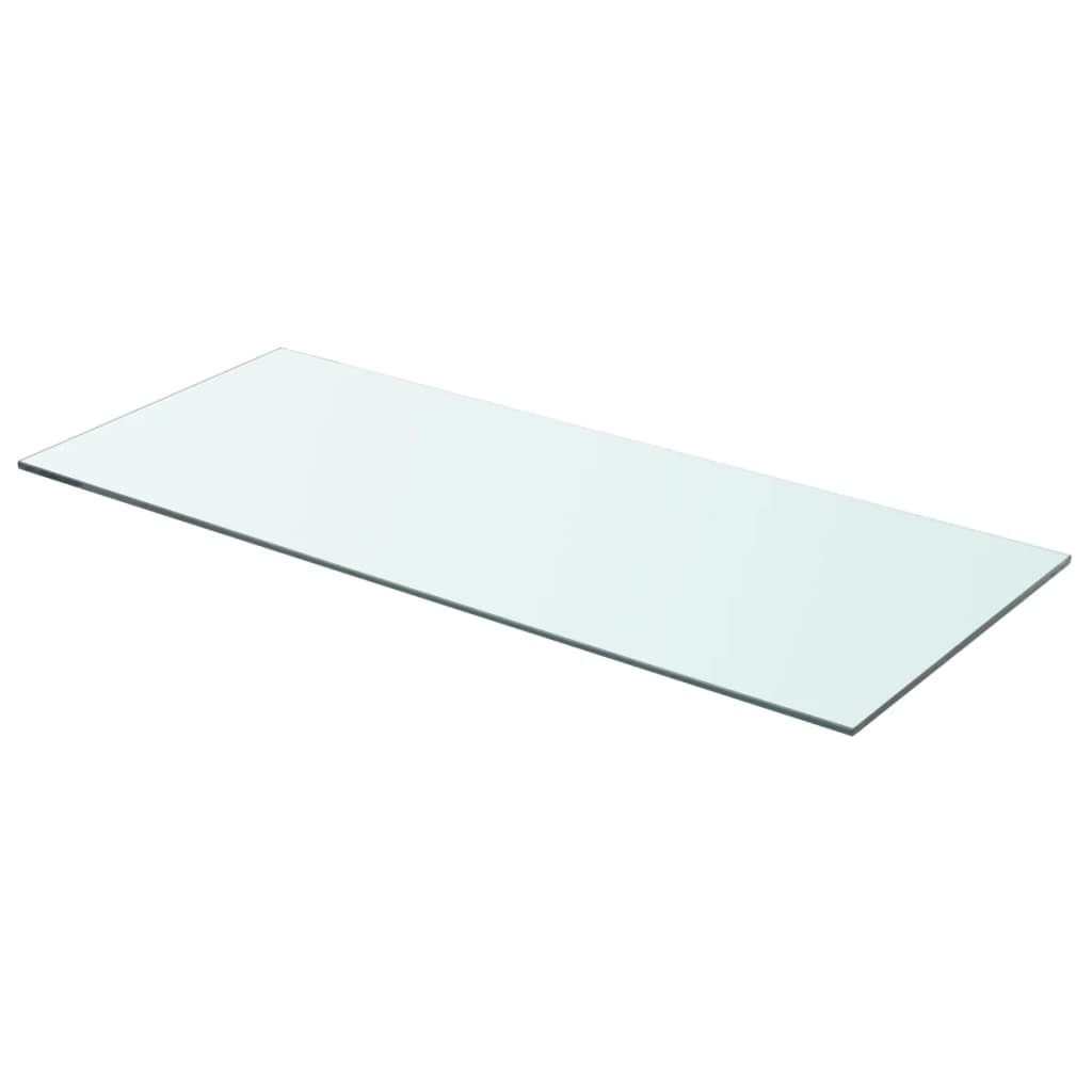 vidaXL Wandschap transparant 70x30 cm glas