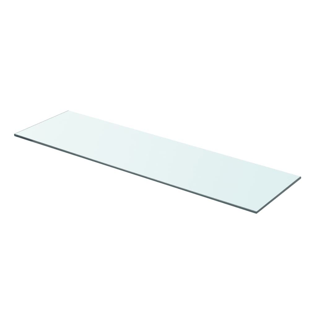 vidaXL Wandschap transparant 70x20 cm glas