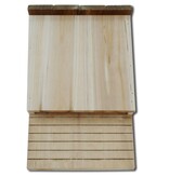 vidaXL Vleermuizenkasten 4 st 22x12x34 cm hout