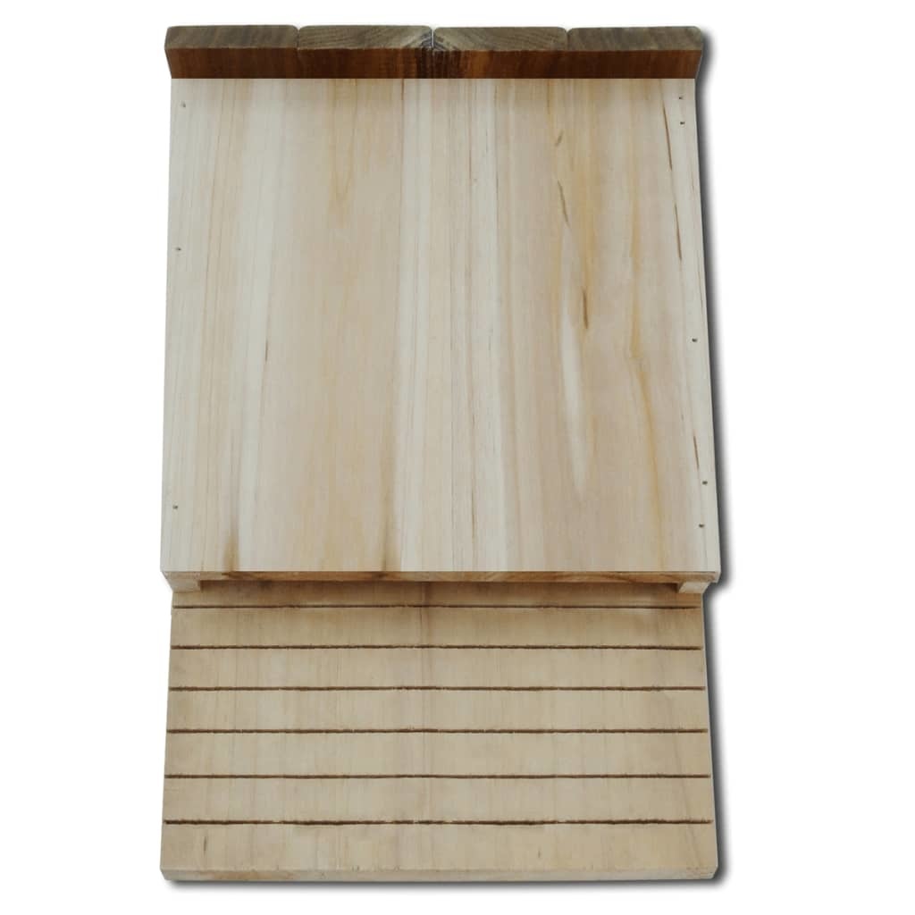 vidaXL Vleermuizenkasten 4 st 22x12x34 cm hout