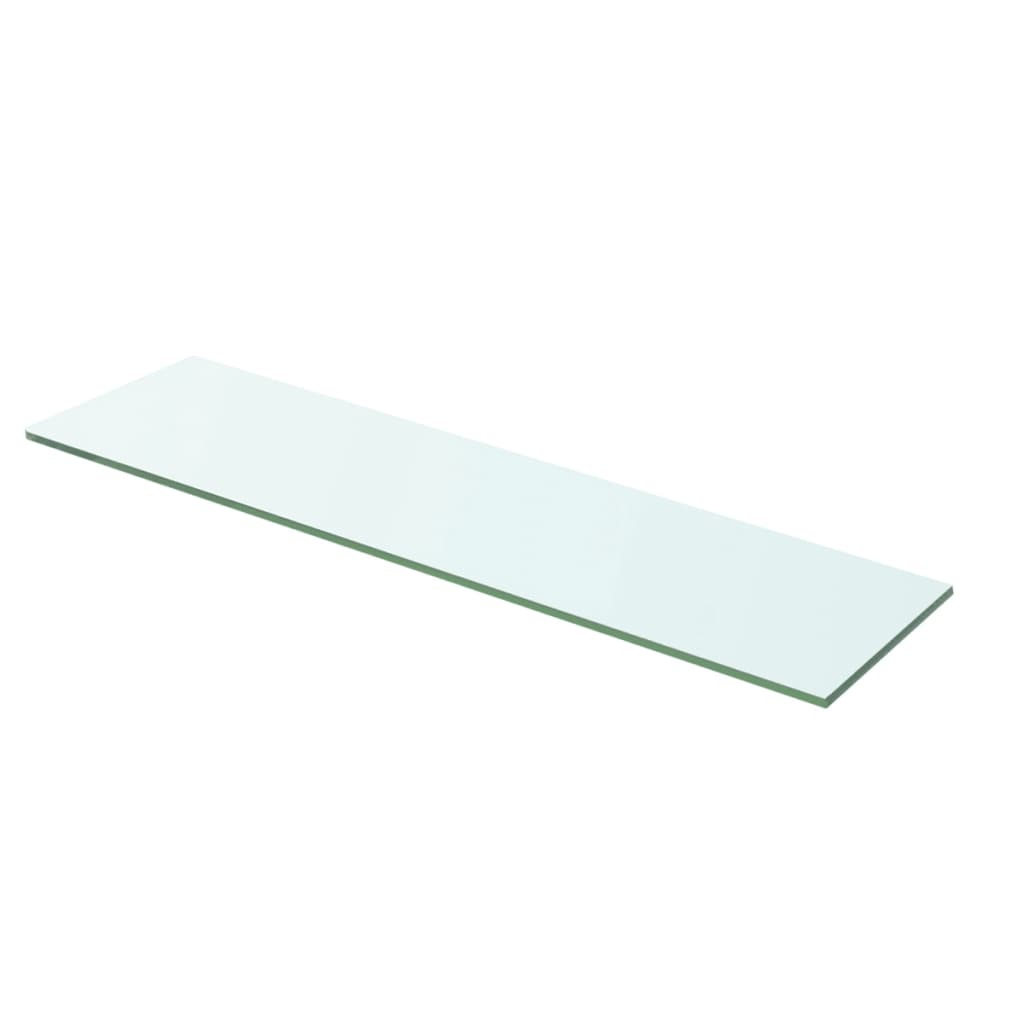 vidaXL Wandschap transparant 60x12 cm glas